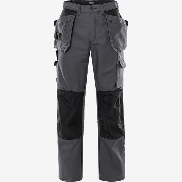 定制工装裤 建筑工地耐磨多口袋 直筒涤棉工程裤检修服