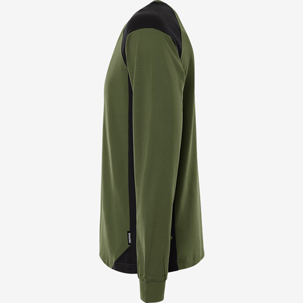 涤棉工装上衣哑光抗污面料直筒宽松版型春秋季物流搬运作业服展示