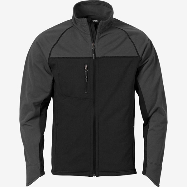 防风户外夹克定制 涤氨混纺登山服 直筒修身工程外套