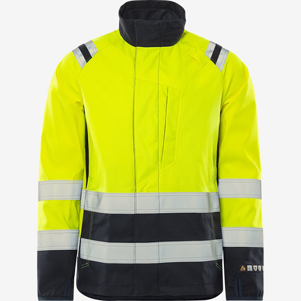 反光工装夹克定制 涤氨混纺工程作业服 道路施工防风巡检装