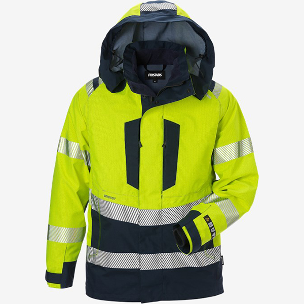 反光定制户外工装夹克 电力巡检防风外套 涤氨弹性工程作业服